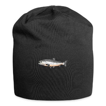 Saumon Saumon - Bonnet en jersey - noir - Devant
