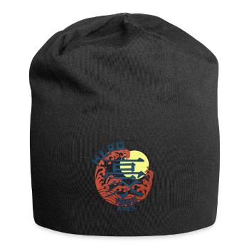 Japan Hero since April 1960 Geburtstaggeschenk - Jersey-Beanie - Schwarz - Vorne