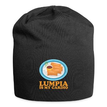 Lumpia Loempia Spring Roll Gifts - Jersey Beanie - black - Front