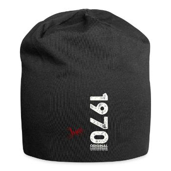 55th Birthday Legend June Born in 1970 - Jersey Beanie - black - Front