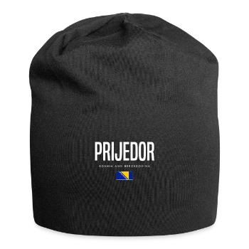 Prijedor Bosnien und Herzegowina - Jersey-Beanie - Schwarz - Vorne