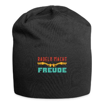 RADELN MACHT FREUDE Radfahren Lustiges - Jersey-Beanie - Schwarz - Vorne