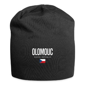 Olomouc Tschechien - Jersey-Beanie - Schwarz - Vorne