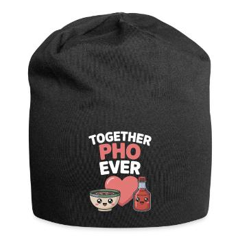 Together Pho Ever Vietnam Voyage Nouilles Soup Pho - Bonnet en jersey - noir - Devant