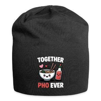 Together Pho Ever Vietnam Voyage Nouilles Soup Pho - Bonnet en jersey - noir - Devant