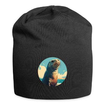 Sea Lions Sea Lion - Jersey Beanie - black - Front