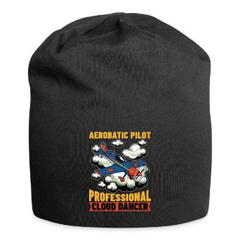 Aerobatic Pilot Professional Cloud Dancer Aviation - Jersey Beanie - black - Front