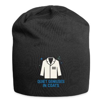 Technicien de laboratoire clinique Science diagnostique Nerd des données - Bonnet en jersey - noir - Devant