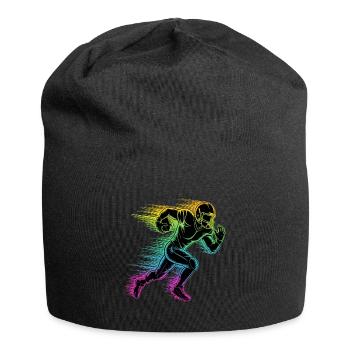Football américain - Bonnet en jersey - noir - Devant