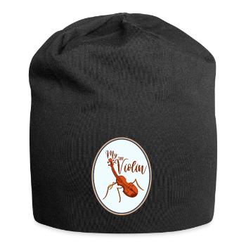 My Little Violin Ant - Violin Violin Violin - Bonnet en jersey - noir - Devant