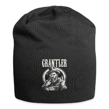Grantler Grantig Bairischen Dialekten Bayern - Jersey-Beanie - Schwarz - Vorne