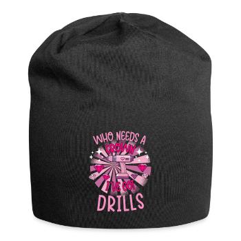 Diamond Painting Artist Needs Crown Got Diamond - Jersey Beanie - black - Front