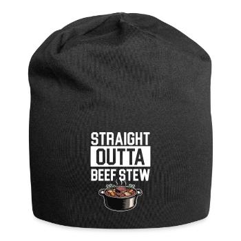 Funny Thanksgiving Food -fans Meme - Jersey-Beanie - Schwarz - Vorne