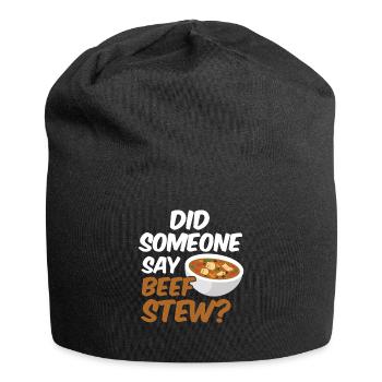 Funny Thanksgiving Food -fans Meme - Jersey-Beanie - Schwarz - Vorne