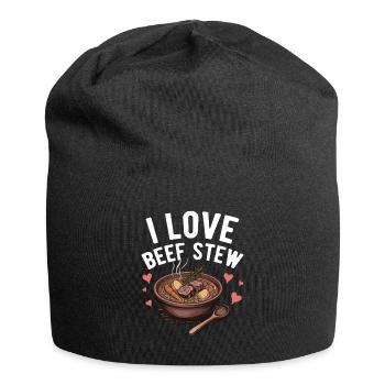 Funny Thanksgiving Food -fans Meme - Jersey-Beanie - Schwarz - Vorne