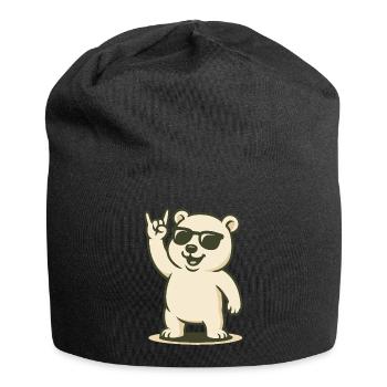 Arctic Rocker - Jersey Beanie - black - Front