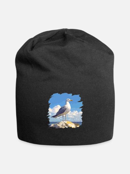 Seagulls Seagull - Jersey Beanie - black