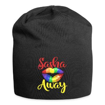 sashay away drag queens Design pour une drag queens - Bonnet en jersey - noir - Devant