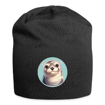 Seals, Seal - Jersey Beanie - black - Front