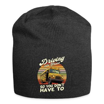 Chaos Transport Schulbusfahrer - Jersey-Beanie - Anthrazit - Vorne