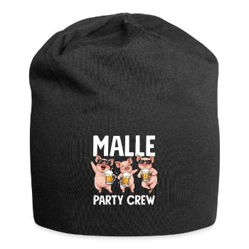 Malle Party Crew - Jersey-Beanie - Schwarz - Vorne