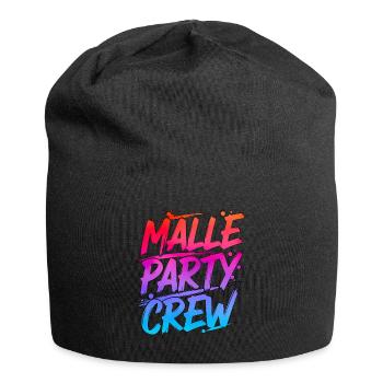 Malle Party Crew - Jersey-Beanie - Schwarz - Vorne