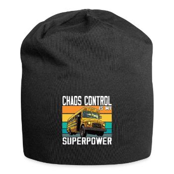 Chaos Transport Schulbusfahrer - Jersey-Beanie - Schwarz - Vorne