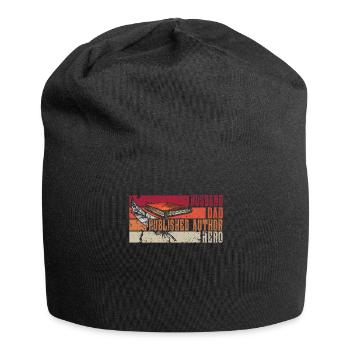 Writer Writing Novels Author - Jersey Beanie - black - Front