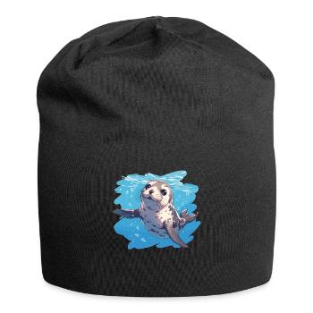 Seals, Seal - Jersey Beanie - black - Front