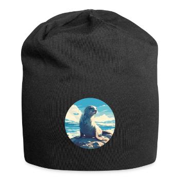 Seals, Seal - Jersey Beanie - black - Front