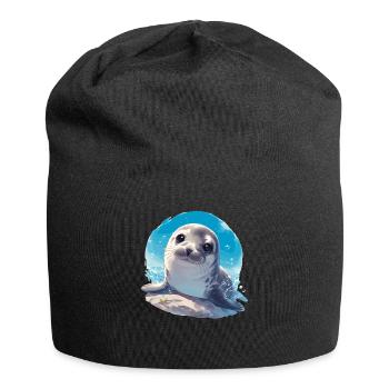Seals, Seal - Jersey Beanie - black - Front
