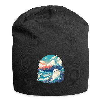 Seals, Seal - Jersey Beanie - black - Front