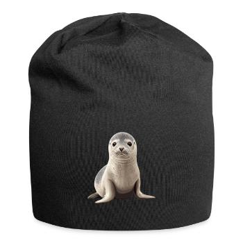 Seals, Seal - Jersey Beanie - black - Front