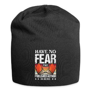Writer Writing Novels Author - Jersey Beanie - black - Front