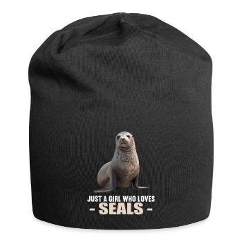 Seals, Seal - Jersey Beanie - black - Front