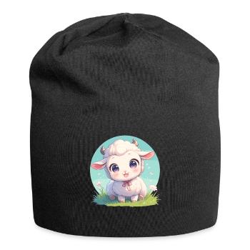 Sheep Sheep - Jersey Beanie - black - Front