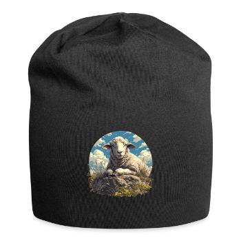 Sheep Sheep - Jersey Beanie - black - Front