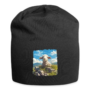 Sheep Sheep - Jersey Beanie - black - Front