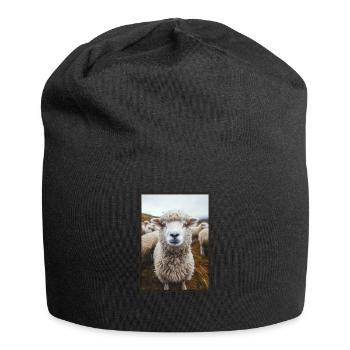 Sheep Sheep - Jersey Beanie - black - Front
