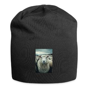 Sheep Sheep - Jersey Beanie - black - Front