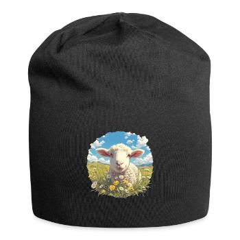 Sheep Sheep - Jersey Beanie - black - Front