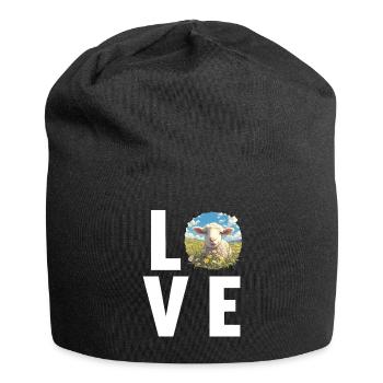 Sheep Sheep - Jersey Beanie - black - Front