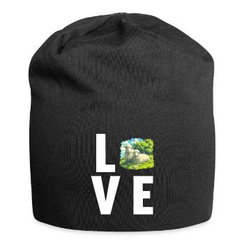 Sheep Sheep - Jersey Beanie - black - Front