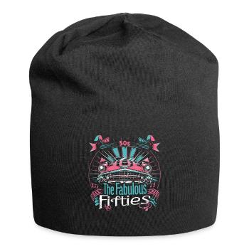 Fifties 1950s Car Music - Jersey Beanie - black - Front