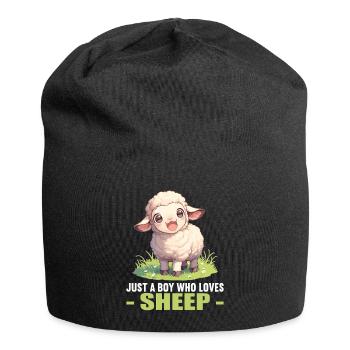 Sheep Sheep - Jersey Beanie - black - Front