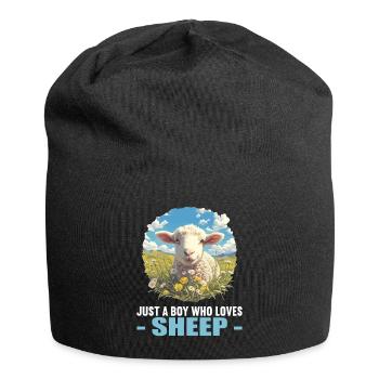 Sheep Sheep - Jersey Beanie - black - Front