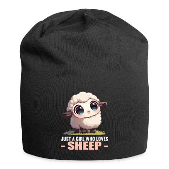 Sheep Sheep - Jersey Beanie - black - Front