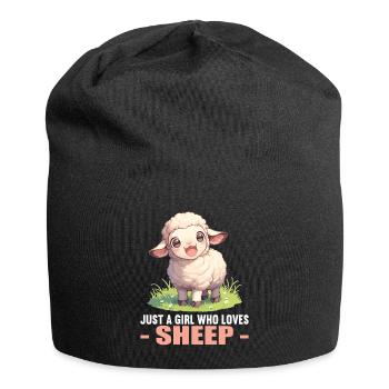 Sheep Sheep - Jersey Beanie - black - Front