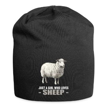 Sheep Sheep - Jersey Beanie - black - Front