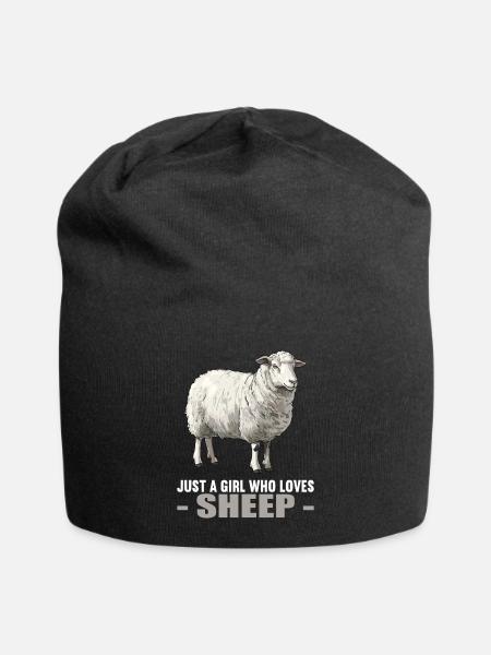 Mouton Mouton - Bonnet en jersey - noir